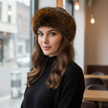 White Elegant Faux Fur Winter Headband Earmuff