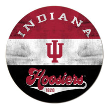 20x20 Retro Circle Indiana Hoosiers