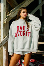 Heather Grey Reversible Mock-Neck Sweatshirt