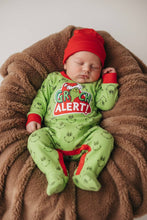 Christmas character baby bodysuit with snaps. RPB60323 MON: 6-12M