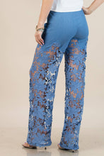 Denim Thalia Lace Mix Sold Party Pants
