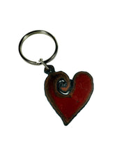 Heart keychain sweetheart gift