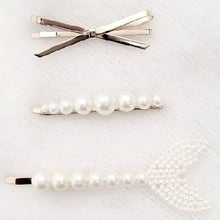 12pk Faux Pears Multi Size Bobby Pin Set