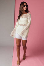 White Reese Loose Fit Cover Up