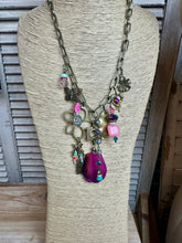 Gypsy Junk Original-Pink Necklace