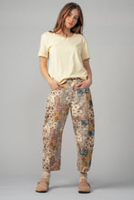 Multi Boho Patchwork Wide Leg Urban Daizy Pants