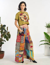 Multi Pattern Cotton Pants