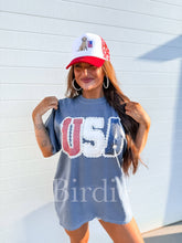 Denim USA Lace Graphic Tee