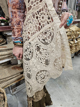 Magdalena Crocheted Rare Bird Duster