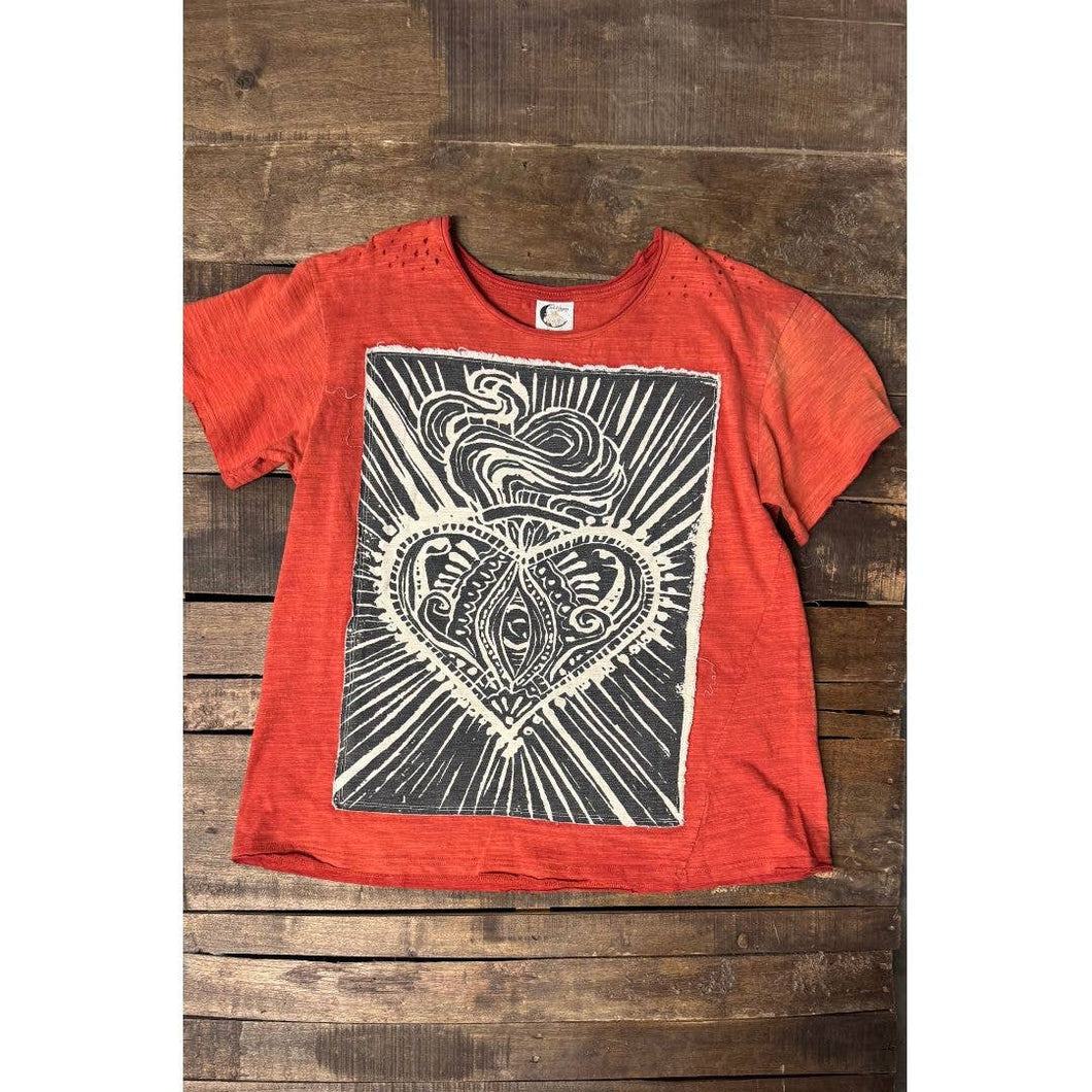 Moon Dance Jaded Gypsy Tee - Heart of LIght