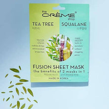 The Crème Shop Fusion Face Mask – Tea Tree & Squalane