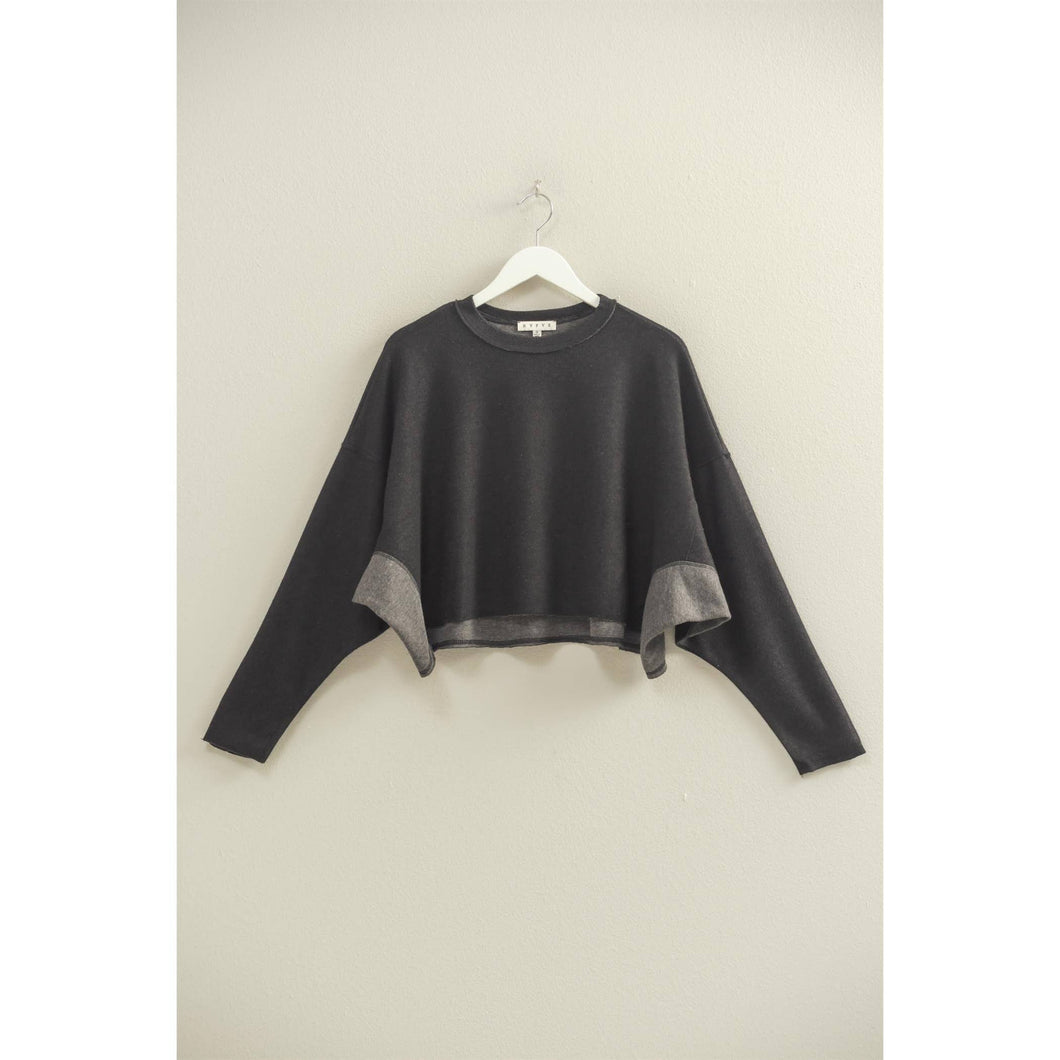 Charcoal Relaxed Fit Sweatshirts
