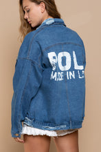 Denim Distressed POL Jacket 6/19/23 6462