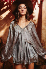 Green Multi Striped Long Sleeves V Neck Blouse Bucketlist Top