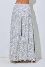 Ivory Multi Floral Maxi Skirt