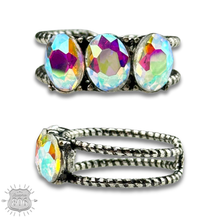 Turquoise Stone oval bead ring