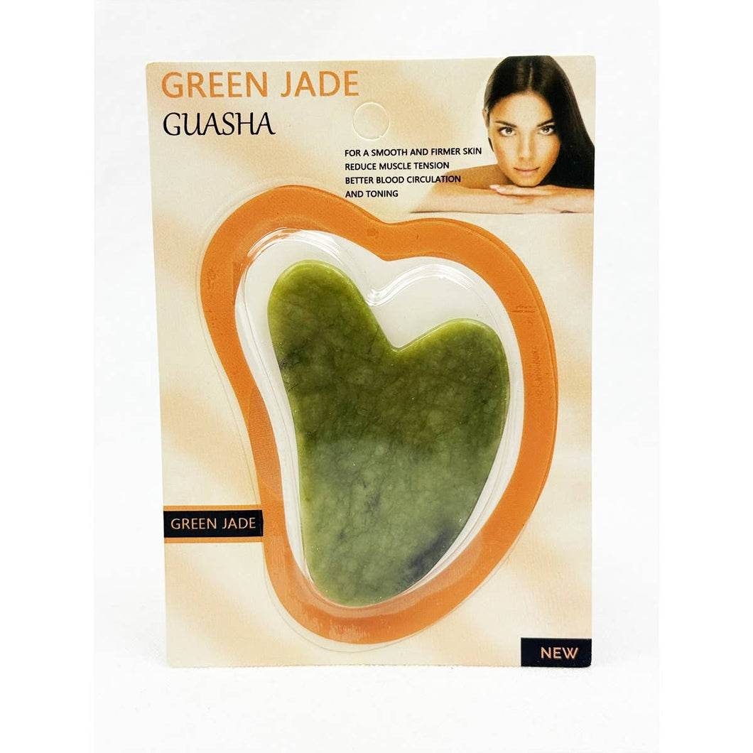 Jade Stone Gua Sha Massage Tool: JADE / ONE(12)