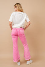 Blue B Destressed Bottom Edge w/ Rhinestone Jeans: MED DENIM