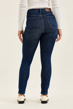 Dark High Waist TC Sienna Skinny Bandana Loop Rustic Indigo Judy Blue Jeans