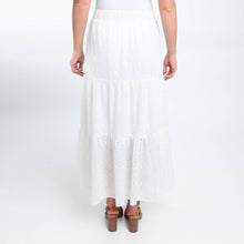 Maxi Skirt Solange Embroidered Eyelet Paneled