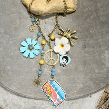 On The Road W/ The Beatles Retro Charm Necklace