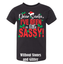 Kids Sassy Rhinestone Graphic Tee