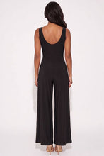Black Sleeveless Tank Wide Leg Jumpsuit