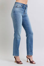Medium Vintage Wash Thermal Straight Judy Blue Jeans