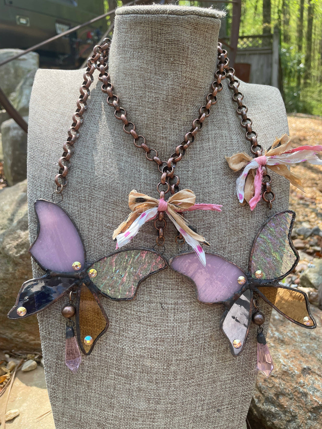Butterfly Gypsy South Necklace
