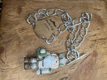 ❄️ Frosted Nutcracker Necklace – “Marching Through a Winter : Yellow Gold