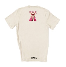 Natural Carlita the Chihuahua Dogue Glam Dog Rhinestone Graphic Tee