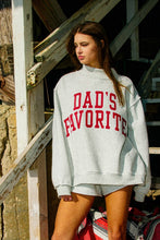 Heather Grey Reversible Mock-Neck Sweatshirt