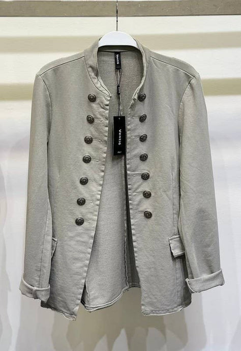 Mocha Solid Sgt Pepper Venti Blazer