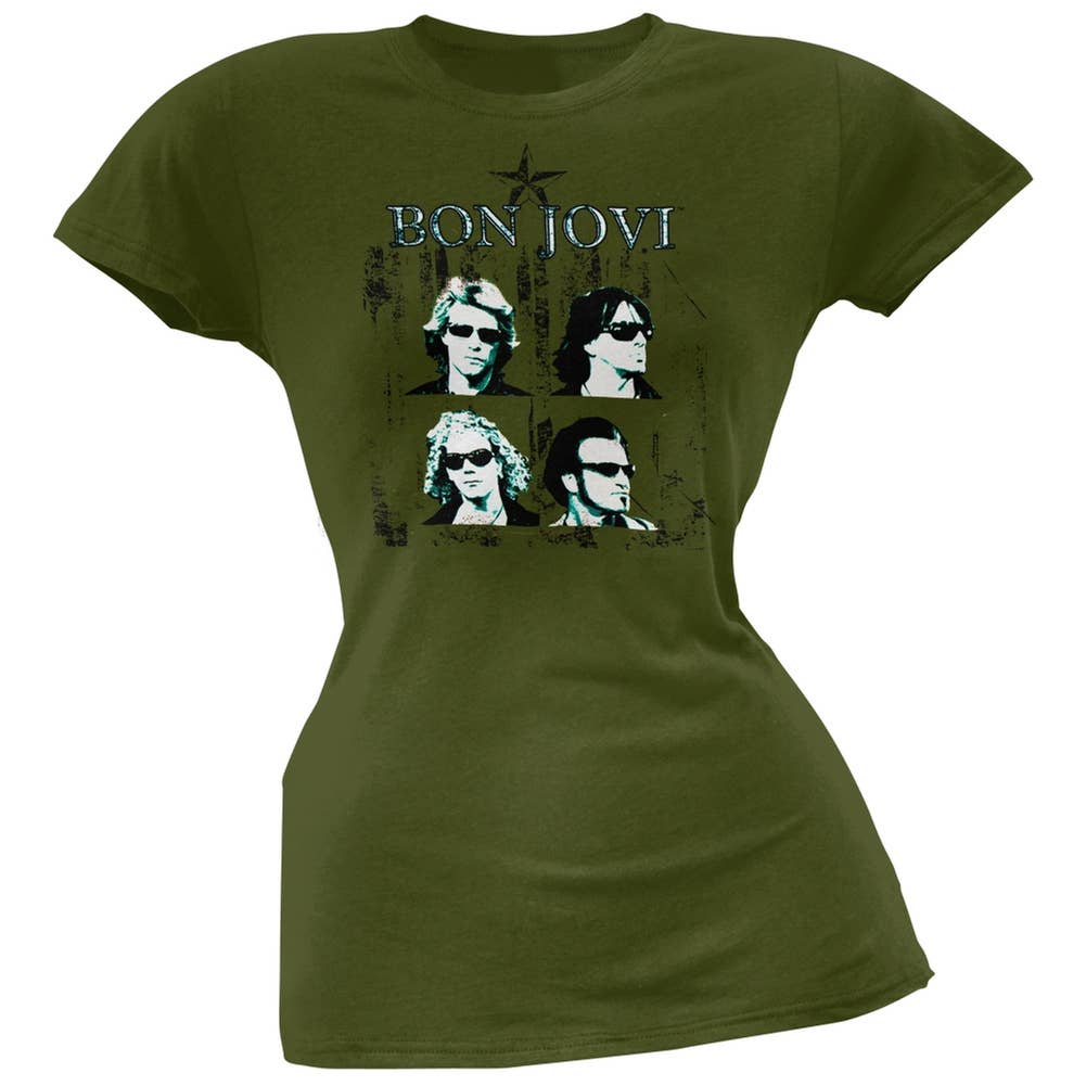 Bon Jovi - Faces T Shirt