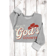 Mineral Black Get Me to Gods Country Mineral Graphic Sweatshirt