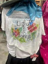 Perfect is Boring Tattered Rare Bird Shirt