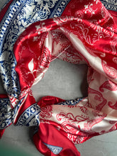 Red White and Blue Rare Bird Bandana Wild Rag