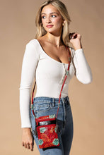 Emma Hand-painted Genuine Leather Cellphone Bag