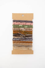 Multi Retro Bohemian Stackable Hair Tie Bracelet Set
