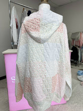 Quilted Pastel Sunkised Coconut Hoodie