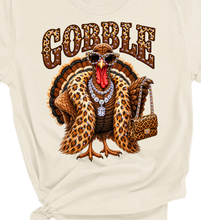 Natural Turkey Glam Rhinestone Graphic Tee