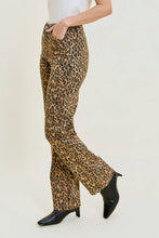 Leopard High Waist T.C. KIMBERLY Classic Straight Judy Blue Jeans