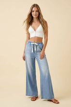 Denim Wide Leg Pants