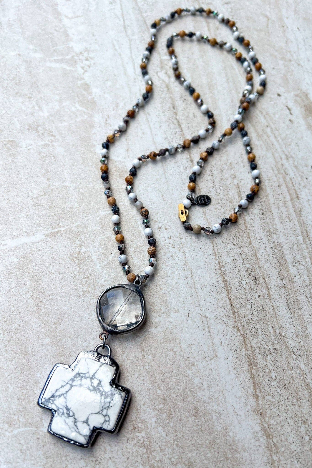 McCall Necklace in White