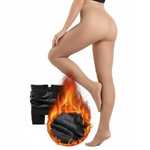 Black Fleece Lined Tights