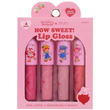 Celavi Strawberry Shortcake Valentines Lip Gloss Set