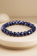 Truffle Bronze Glass Beaded Bracelet