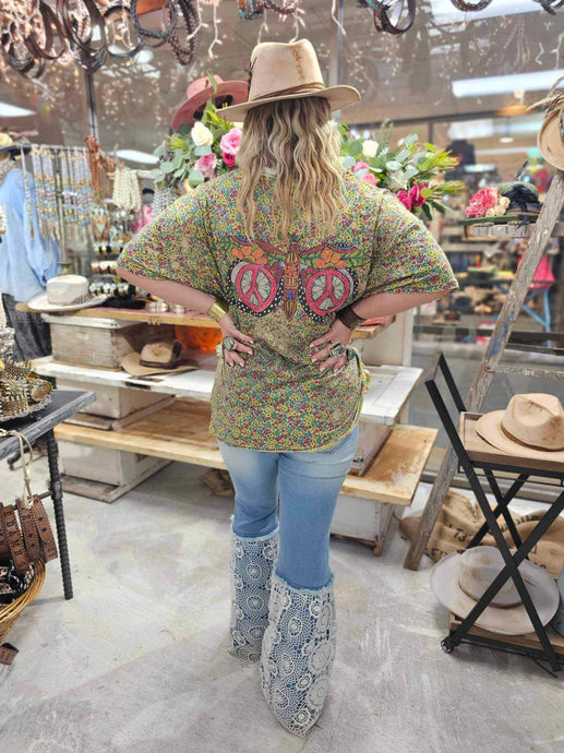 Wild Forever Distressed Rare Bird  Tee
