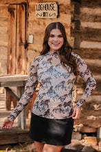 Multi Wild Horses Kate Mesh Top