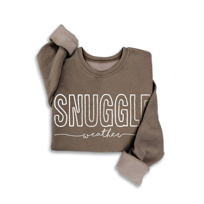 Mineral Brown Snuggle Weather Sweatshirt